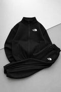 North Fermuarlı Eşofman Takımı Unisex Siyah