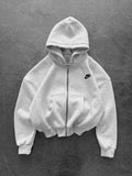 Nike Oversize Hoodie 3 İplik Grey