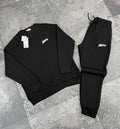 STWD OVERSİZE EŞOFMAN TAKIMI 3 İPLİK UNISEX SİYAH
