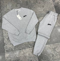 STWD OVERSİZE EŞOFMAN TAKIMI 3 İPLİK UNISEX GREY