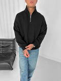 Yarım Fermuarlı Sweatshirt