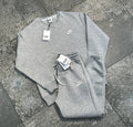 Nike Takım 3 İplik Şardonlu  Unisex Takım %100 Pamuk Gri