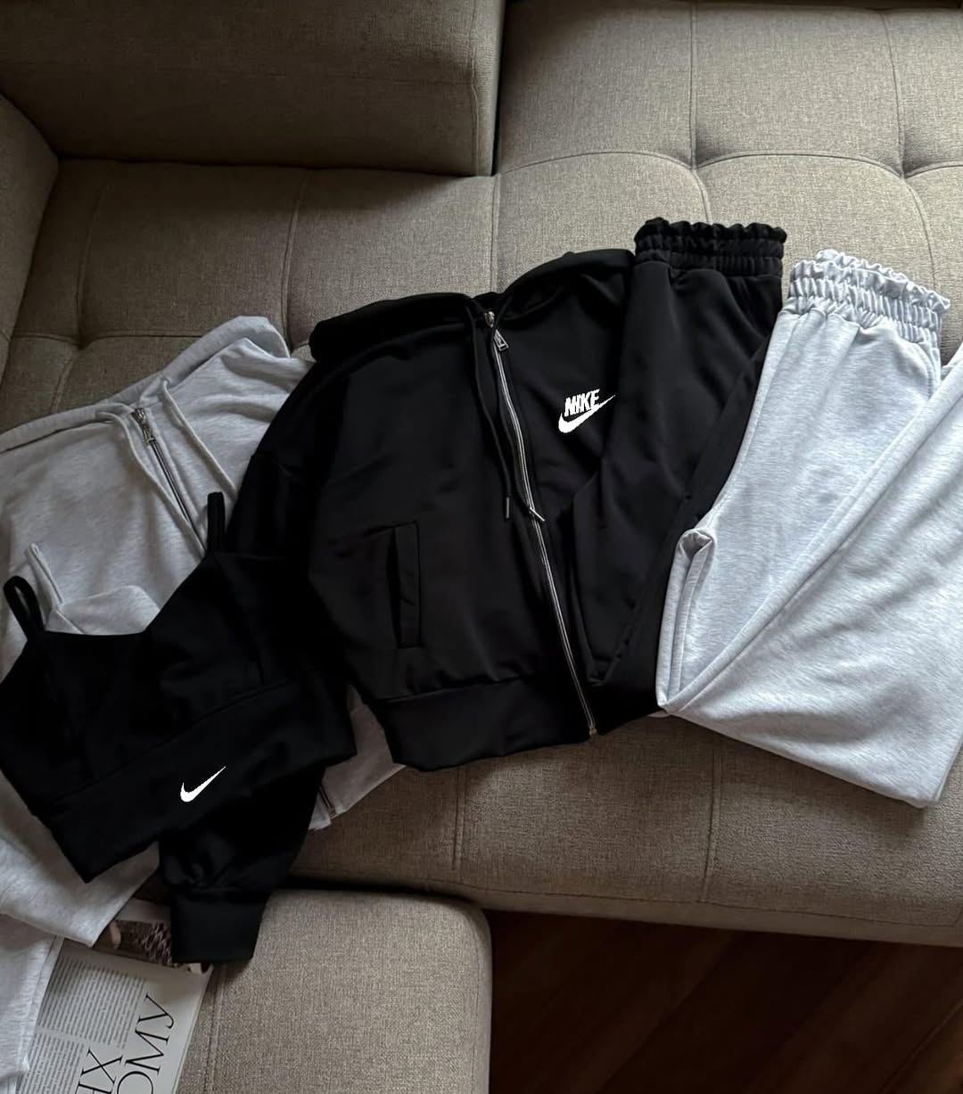 Nike Siyah Takım %100 Pamuk
