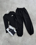North Face Set Takım Siyah