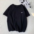 NİKE UNISEX OVERSİZE LOGOLU T-SHİRT SİYAH