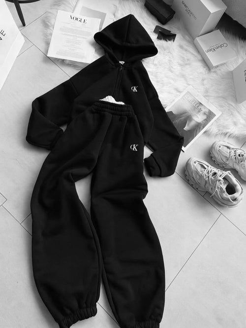 CK 3'lü Set Takım Siyah