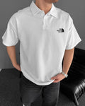 NORTH FACE POLO YAKA T-SHİRT BEYAZ