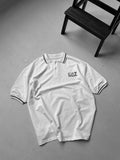 EA7 POLO YAKA  T-SHİRT BEYAZ