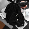 NIKE SIYAH  KOMBİN TİŞÖRT + ŞORT  OVERSİZE YENİ SEZON