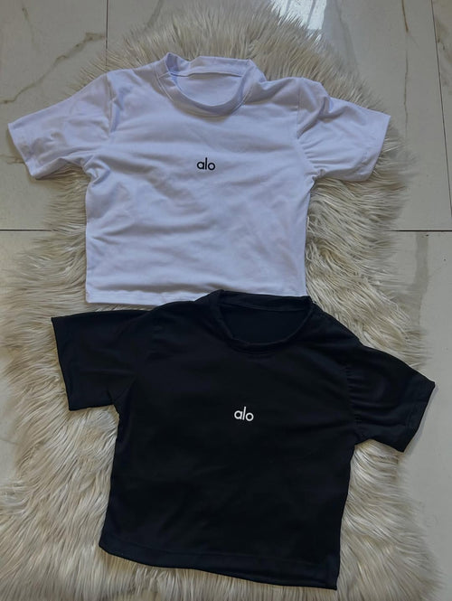 ALO SİYAH BEYAZ  2'Lİ TİŞÖRT SET  ( TEK SATILMAZ ) 2'Lİ KAMPANYALI ÜRÜNDÜR