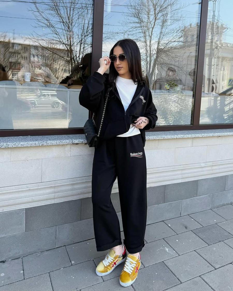 BALENCIAGA SIYAH 3 ' LU SET YAZLIK YENİ SEZON