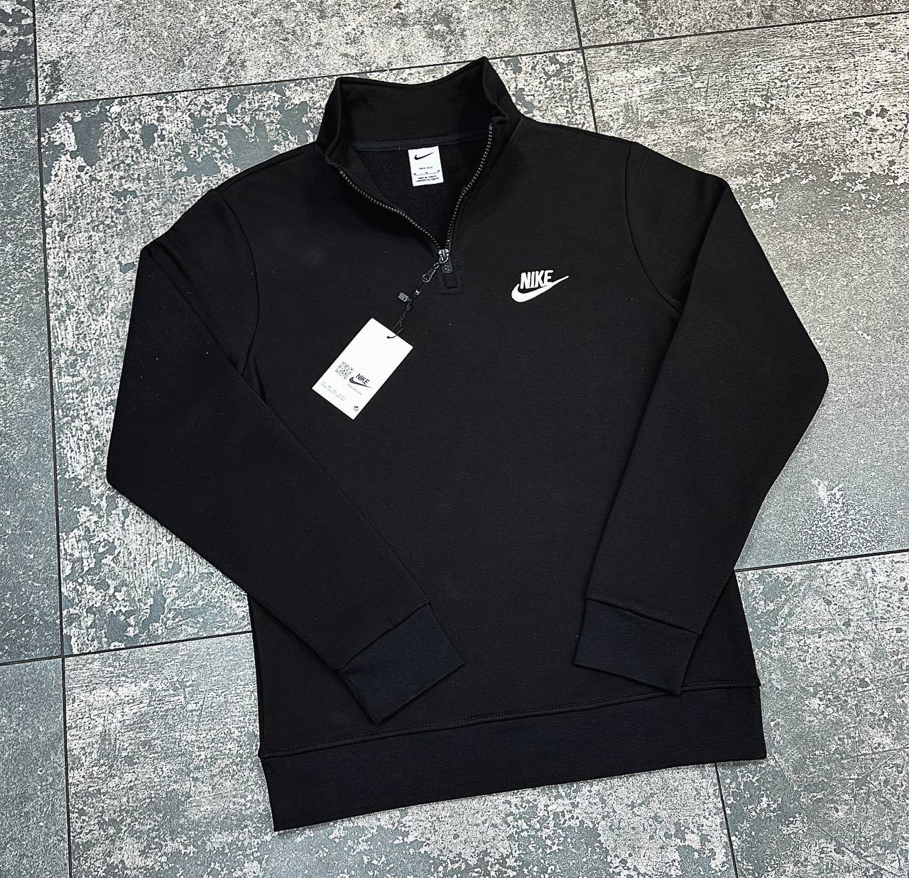 BinbirModa™ Nike Yarım Fermuarlı Dik Yaka Sweatshirt - Premium Kalite Spor Üst