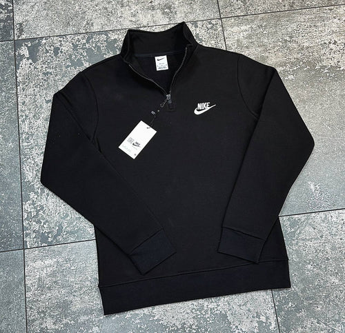 BinbirModa™ Nike Yarım Fermuarlı Dik Yaka Sweatshirt - Premium Kalite Spor Üst