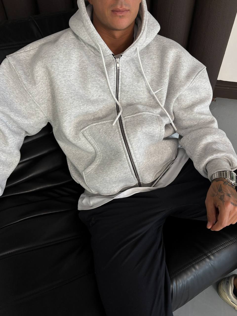 Nike Tik Oversize Fermuarlı Hırka