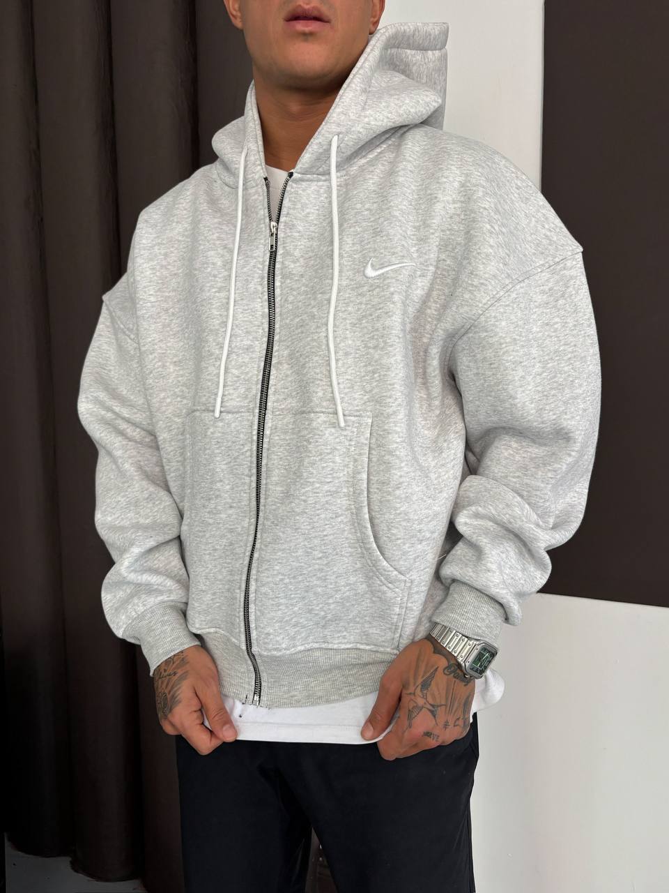 Nike Tik Oversize Fermuarlı Hırka
