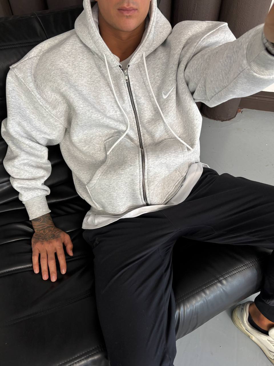 Nike Tik Oversize Fermuarlı Hırka