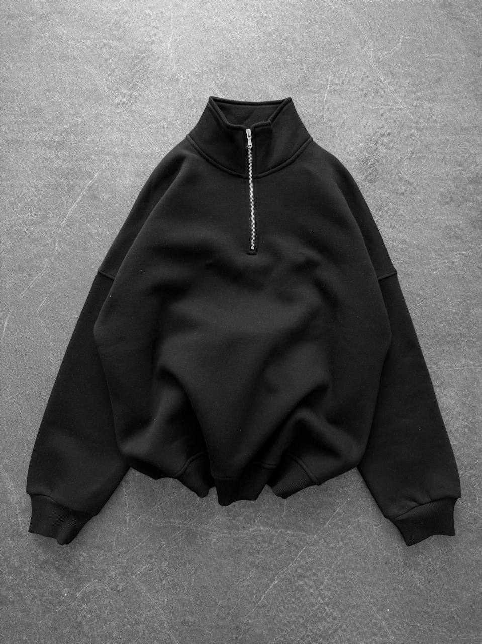 Yarım Fermuarlı Sweatshirt