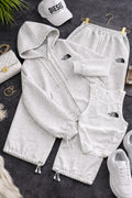 The North Face 3'lü Set Takım Gri