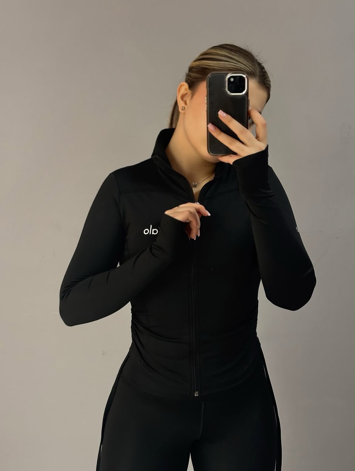ALO SIYAH EXTRA RAHAT FİTT SET  FITNESS PLATES YÜRÜYÜŞ LİKRALI TAKIM